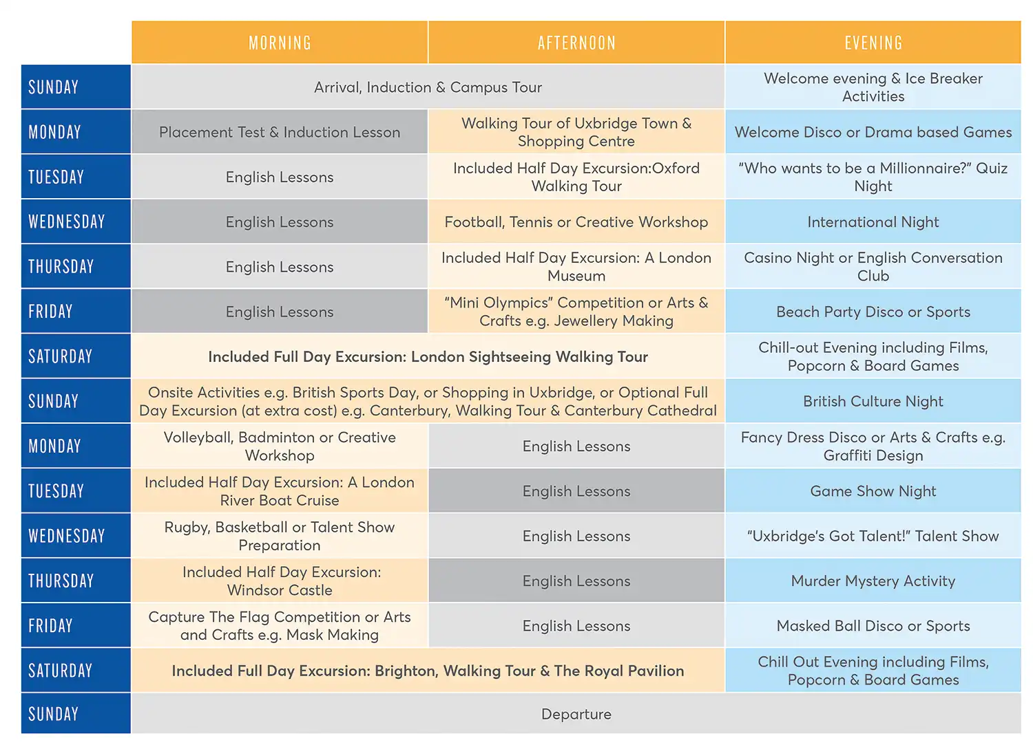 UXBRIDGE-Programma LONDRA UXBRIDGE in Residence 15